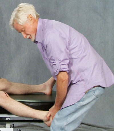 Erik Dalton Working with leg adduction off the massage table